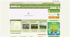 Desktop Screenshot of landzone.in